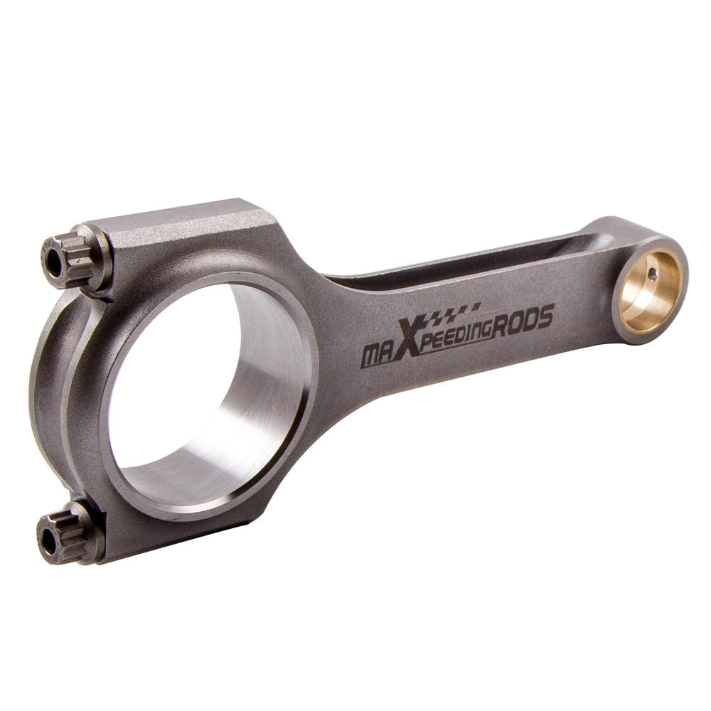 Connecting Rods for BMW E36 E46 328i 325i M52B28 Conrods H Beam Con Rod 135mm 4340 Forged H-Beam Floating Balanced TUV Shot peen