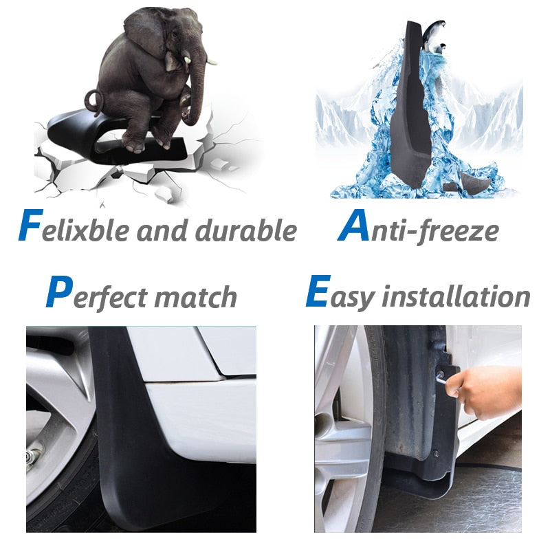 LAND ROVER DISCOVERY MUDFLAPS SPLASH GUARD MUDGUARDS FENDER