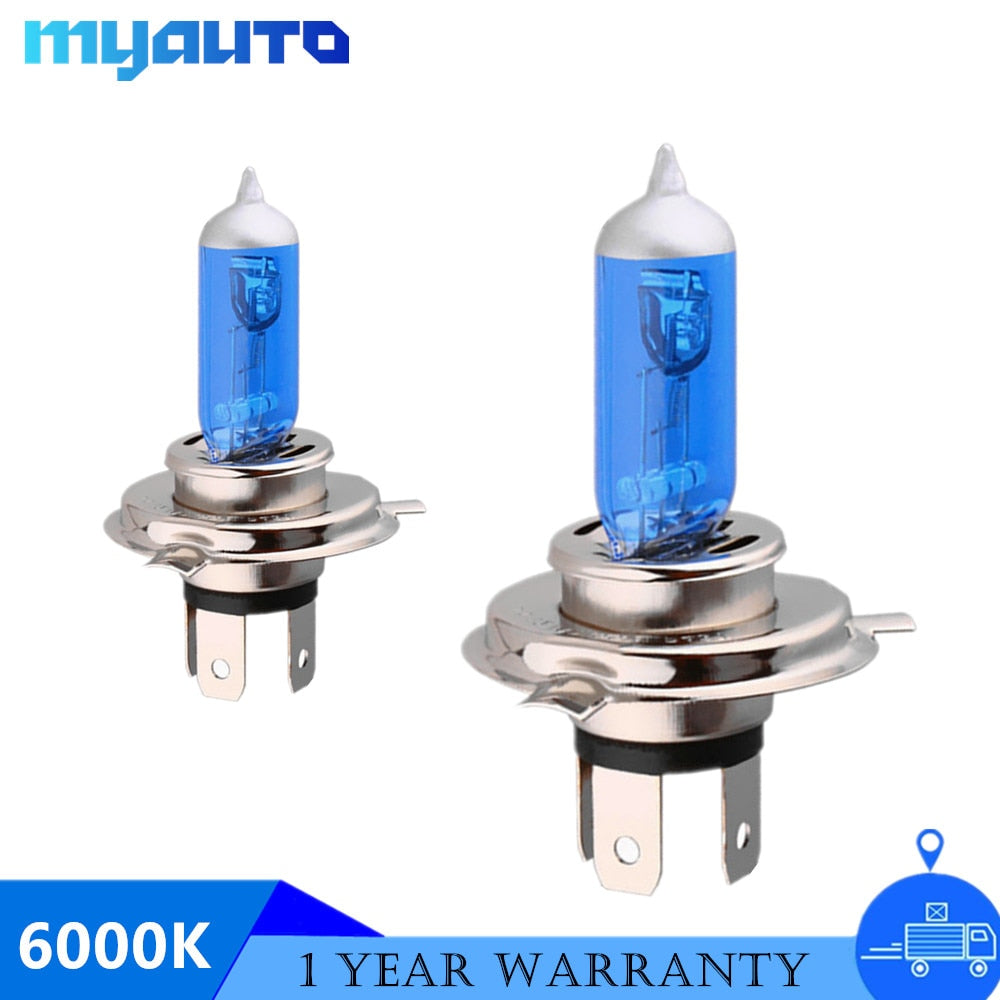 Voiture Lumière H1 H3 H4 H7 H8 H9 H11 9005 HB3 9006 HB4 Auto lampe halogène ampoule Antibrouillards 55W 100W 12V Super Blanc Phares Lampe