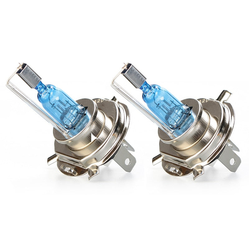 2 PCS Date super lumineux 55w voiture H4 H7 H11 H1 9005 9006 HB3 HB4 Lampe halogène Prise d'origine auto phare ampoule 5500k blanc