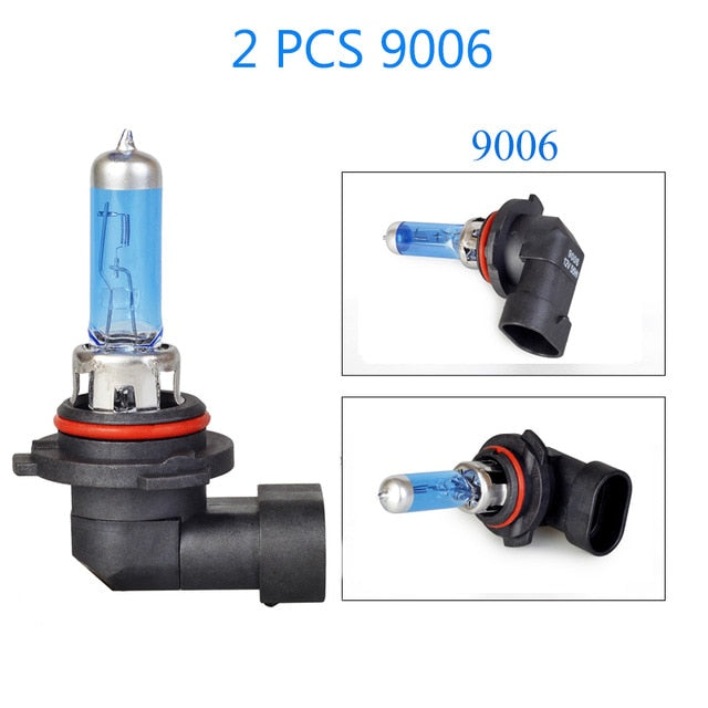 2 PCS Date super lumineux 55w voiture H4 H7 H11 H1 9005 9006 HB3 HB4 Lampe halogène Prise d'origine auto phare ampoule 5500k blanc