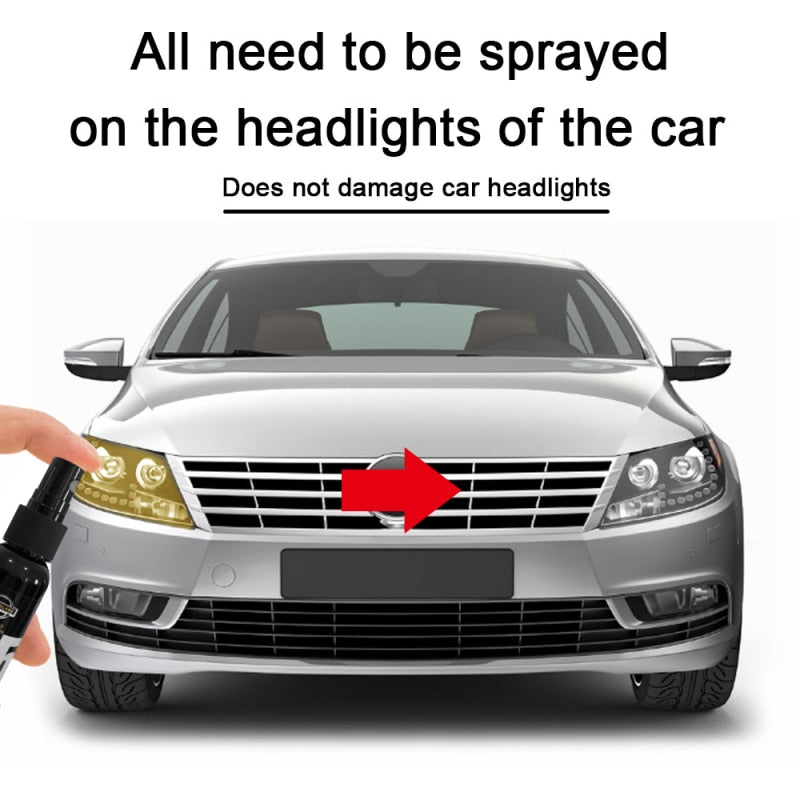 Car Headlight Repair Agent H5 Headlight Restoration Oxidation Liquid Kit 30ML Headlight Polishing Anti-scratch Maintenance