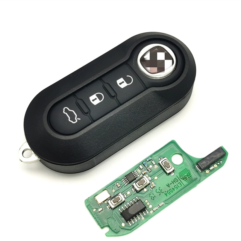 Clé à distance de voiture Datong World pour Fiat 500L MPV Ducato Citroen Jumper Peugeot Boxer 2008-2015 433.92 ASK PCF7946 clé intelligente de voiture