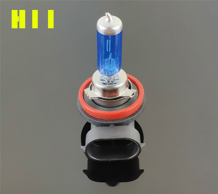 Voiture Lumière H1 H3 H4 H7 H8 H9 H11 9005 HB3 9006 HB4 Auto lampe halogène ampoule Antibrouillards 55W 100W 12V Super Blanc Phares Lampe