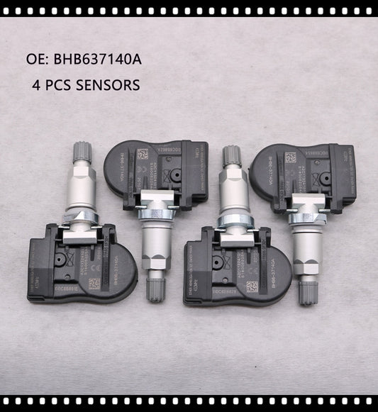 BHB637140 GS1D37140 4 PCS TPMS FOR Mazda 2 3 5 6 CX-5 CX-6 CX-9 MX-5 Artz 433MHz BHB637140A TPMS SENSOR TIRE AIR PRESSURE SENSOR