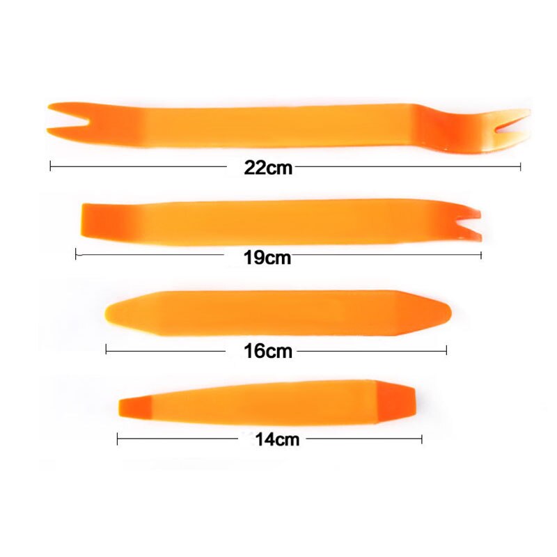 1pc Car Door Panel Removal Tool + 4pcs Panel Audio Trim Removal Tools Automobile Nail Puller Audio Door Clip Dash Pry Tools