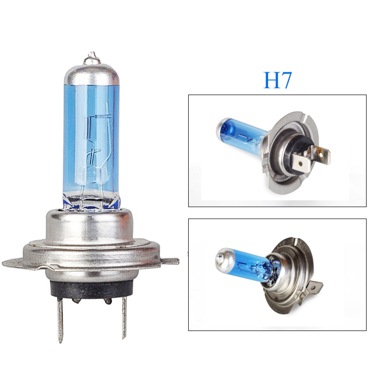 2 PCS Date super lumineux 55w voiture H4 H7 H11 H1 9005 9006 HB3 HB4 Lampe halogène Prise d'origine auto phare ampoule 5500k blanc