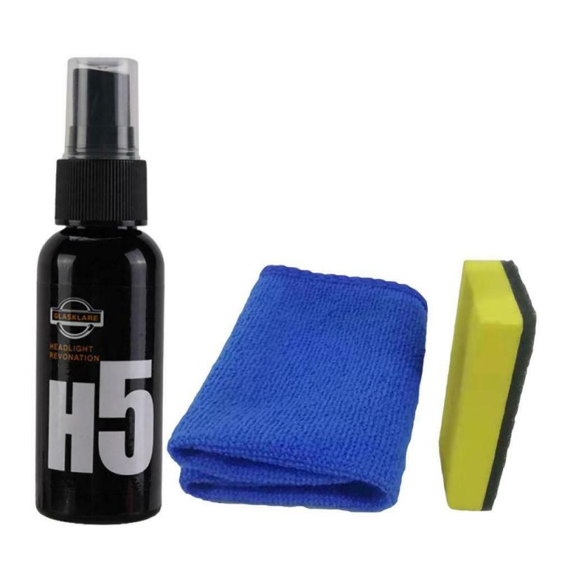 Car Headlight Repair Agent H5 Headlight Restoration Oxidation Liquid Kit 30ML Headlight Polishing Anti-scratch Maintenance