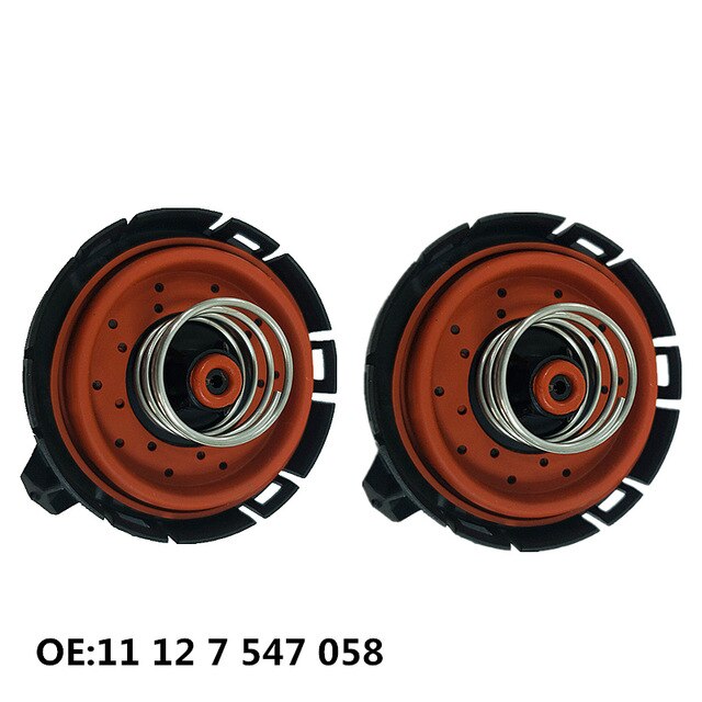 11127547058 11127537733 2 PCS Crankcase Pressure Vent Regulating PVC Valve For BMW E53 E60 E63 E65 545i 550i 650i 745Li