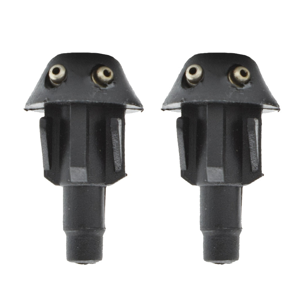 2Pcs Front Windshield Windscreen Wiper Washer Jet Nozzle Spray Jets For Peugeot 106 205 206 306 506