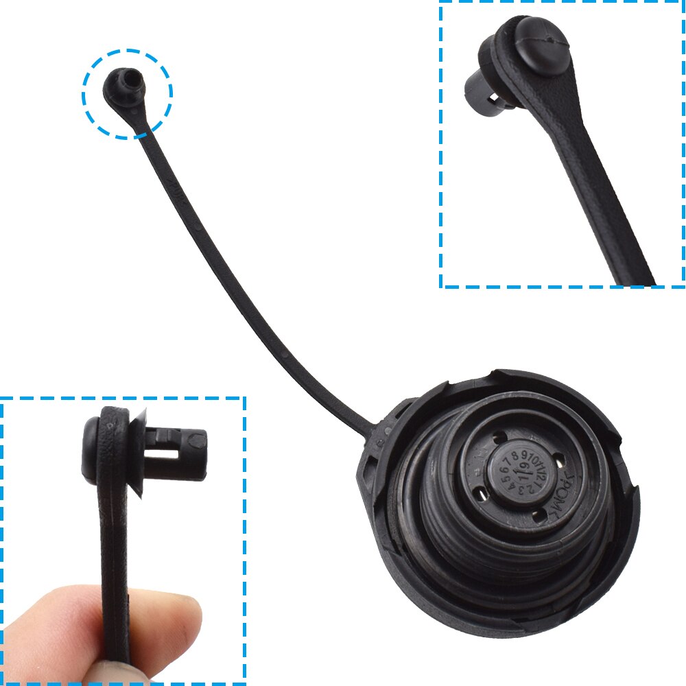 1J0201550A For VW Golf Polo Passat For Audi A4 A6 A8 For Skoda Octavia Leon Fuel Filler Cap Tank Inner Cover Cap Petrol Diesel