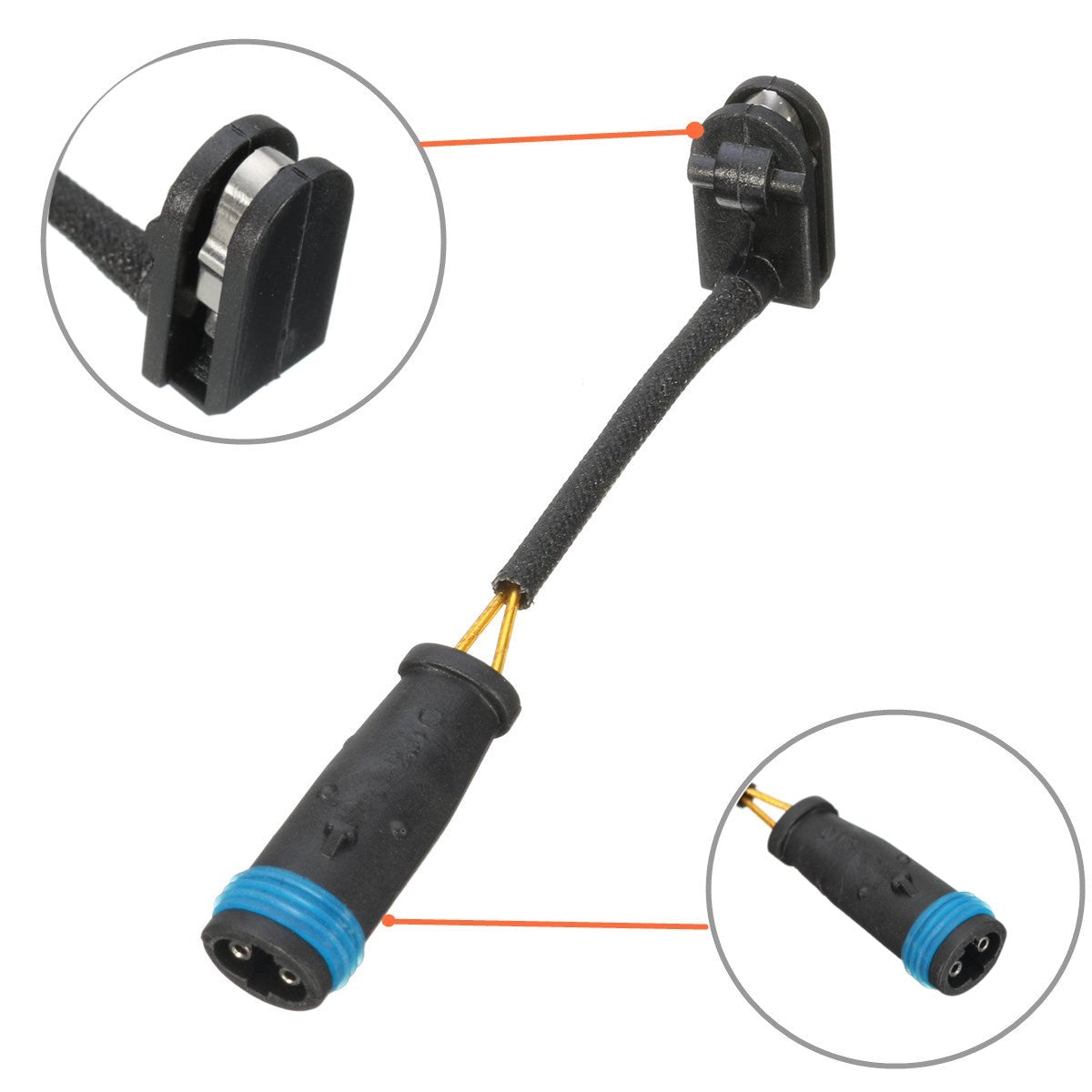 4X Front Rear Disc Brake Pad Sensor For Mercedes Benz M R S CLASS W164 W251 C216 W221 Sprinter Vito for VW Crafter