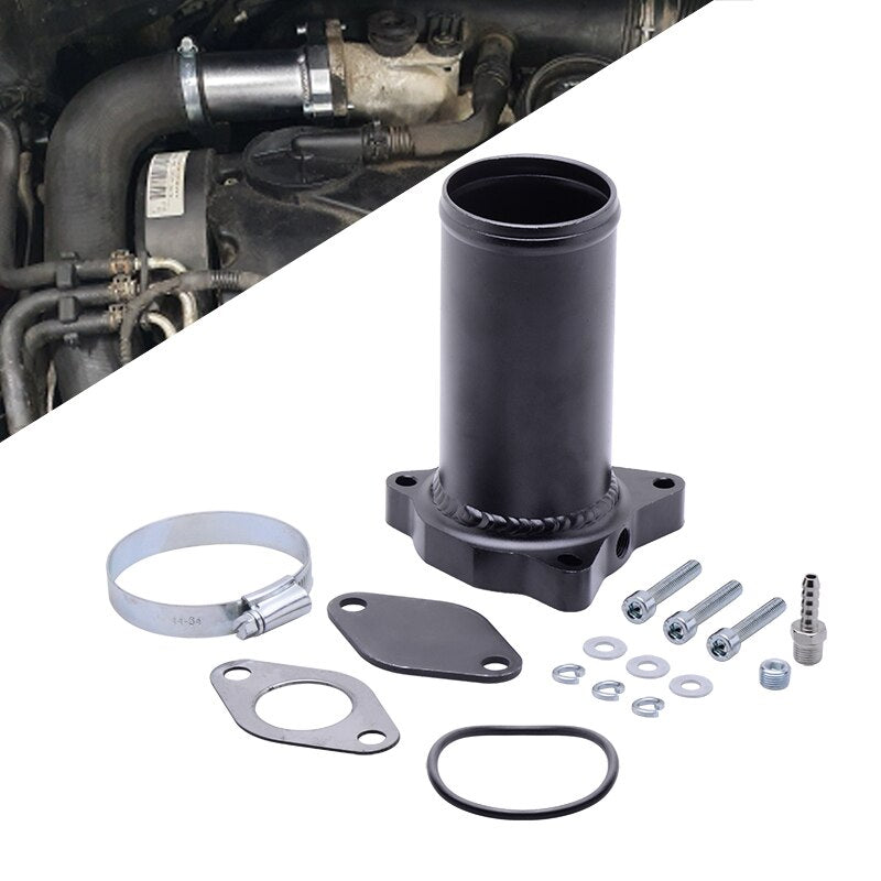57MM Diesel EGR Delete Valve Pipe For VW AUDI SEAT SKODA