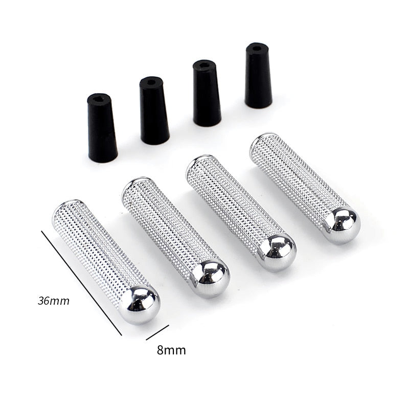 4Pcs Alloy Car Door Bolt Lock Knob Pin Screw Cap for Mercedes Benz W210 W211 W124 W168 W176 W203 W204 G500 S320 E320 Accessories