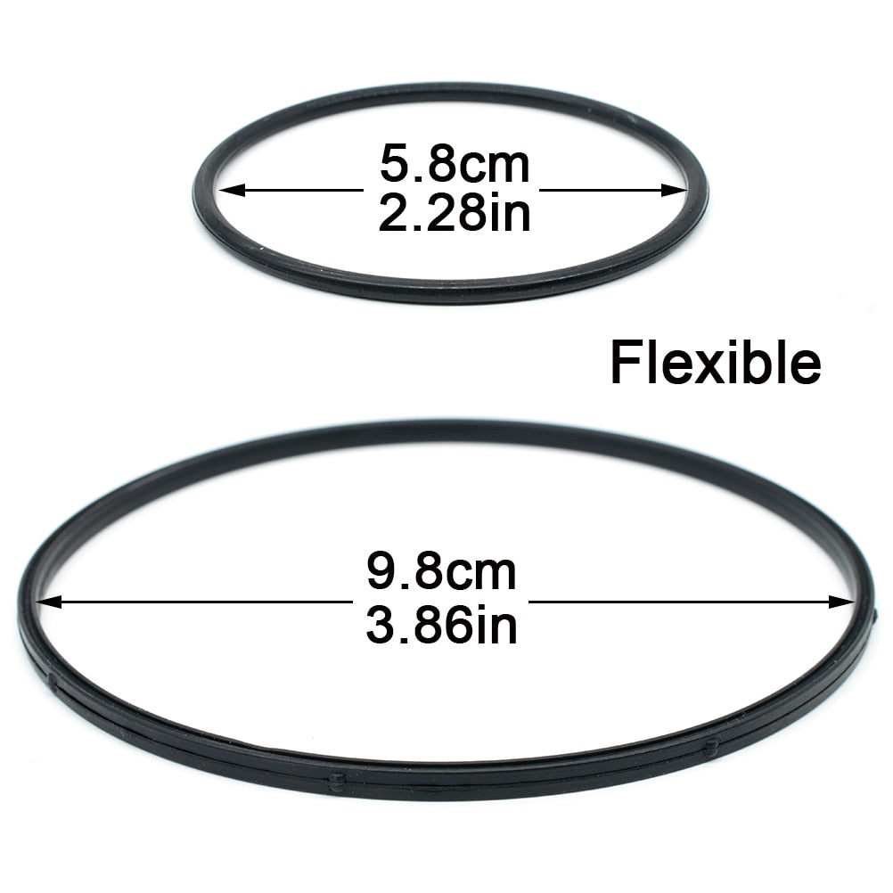 11668626471 2X Rubber Brake Vacuum Pump Seal Gasket Kit For BMW V8 E46 E65 E66 E53 E70 E60 E82 E84 E90 E93 745i 545i 645i X1 X5