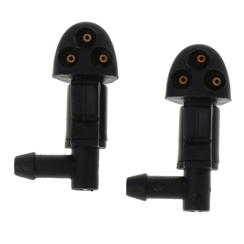 2Pcs Hole Windshield Washer Wiper Water Spray Nozzle Fit for Chevrolet Cruze