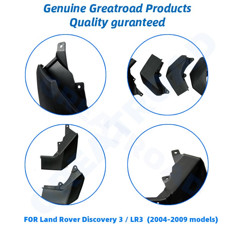 LAND ROVER DISCOVERY  MUDFLAPS SPLASH GUARD MUDGUARDS FENDER