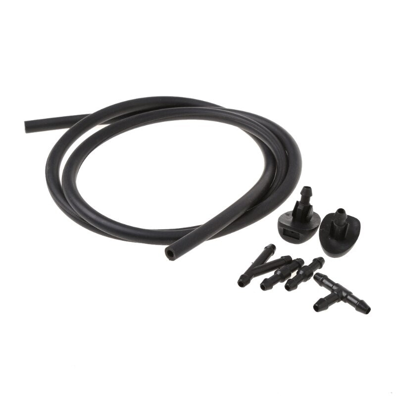 2 Pcs Windscreen Car Water Wiper Nozzle Mist Washer Spray Jet AP For Peugeot 307