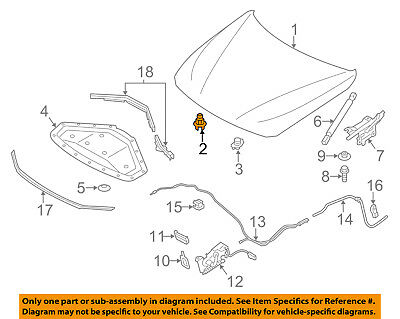 Pièce de réparation de réglage de claquement de capot de capot 51767183752 pour BMW F01 750iX 740Li 2010-2012 F02 750LiX 1F18 F35 2009-2016