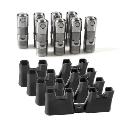 16Pcs ls7 lifters and trays 12499225 Hydraulic Roller Lifters Kit Fit For GM LS1 LS2 LS3 LS6 LS7 LS9 LSX engine