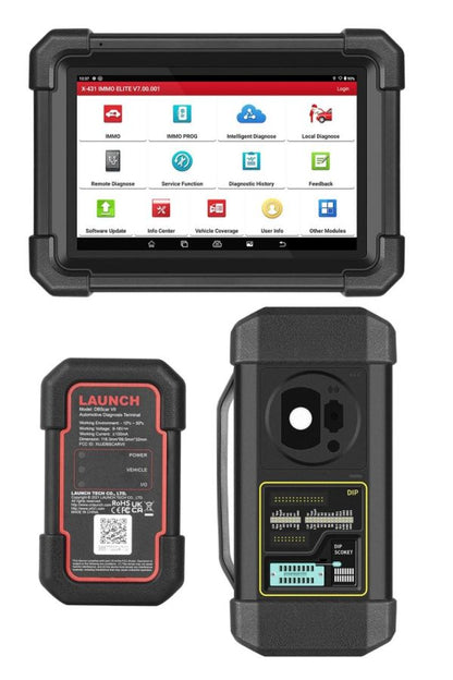 LAUNCH X431 IMMO ELITE Key Programming OBD2 All System Diagnostic Scan Tools Auto VIN 15+ Reset CAN FD