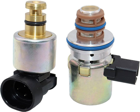 4617210 56041403AA Transmission Pressure Sensor Governor Solenoid Kit 42RE 44RE 46RE 47RE A500 A518 Compatible with 1996-1999 Dodge Dakota Durango Ram 1500 2500 3500 Jeep Grand Cherokee