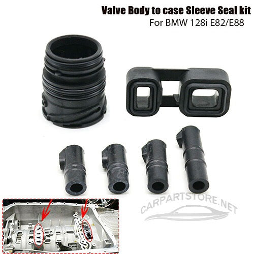 6HP19 6HP21 Transmission Sealing tube Valve Body Sleeve Seal kit For BMW 6pcs