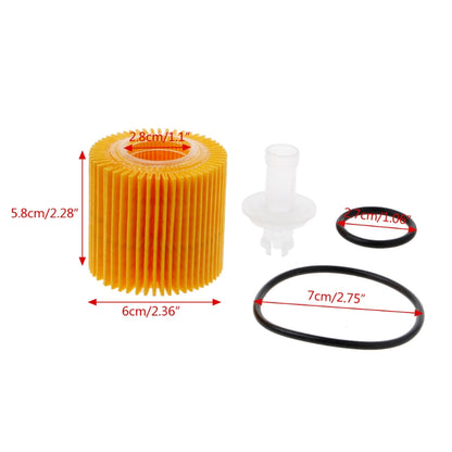04152-YZZA6 87139-YZZ08 Combo Set Oil Engine Cabin Activated Carbon Air Filter For Toyota Prius V Alpha Plus For Lexus CT200H