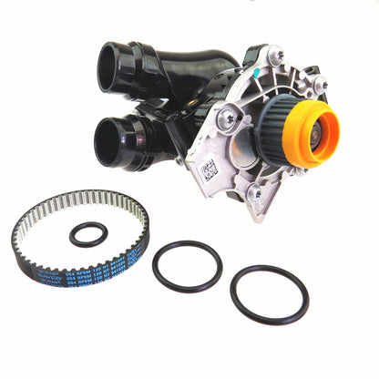 06H121026 06A919501A 06H121605E EA888 Cooling Water Pump Thermostat Assembly Belt Washer Kit for Passat Golf A4 Q5 TT