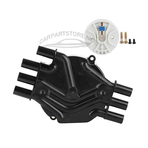 10452458 10452457 Universal Ignition Distributor Cap Rotor Kit Fit for Chevrolet Comes with Screws DR475 DR331