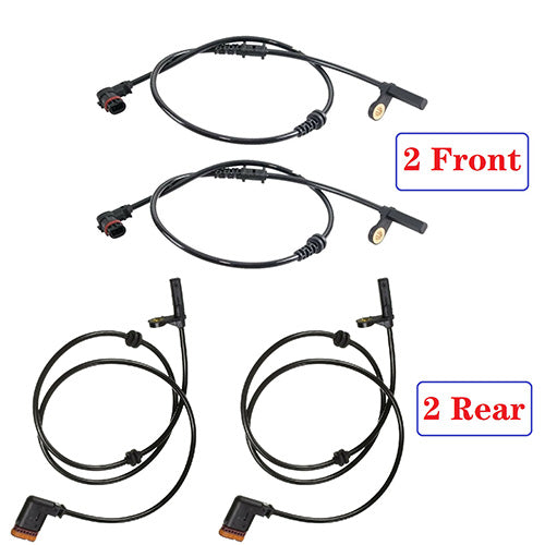 2045400117 A2045400117 2045400317 A2045400317 ABS Wheel Speed Sensor Front Rear Left Right For Mercedes-Benz C250 C300