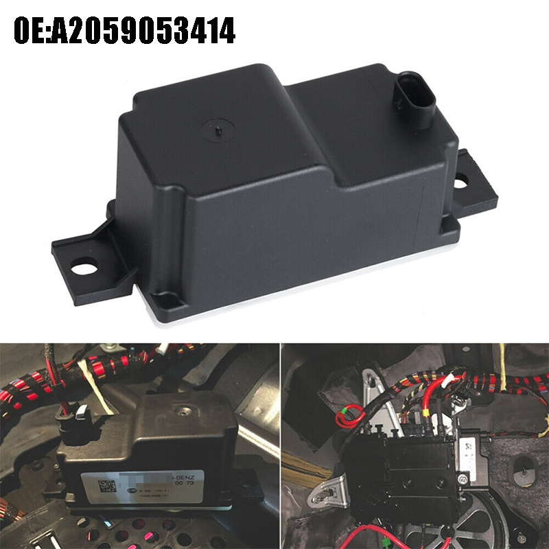 Module Convertisseur De Tension LithTor 2059053414 Pour Mercedes Classe C W205, E W213, GLC W253 - Batterie Auxiliaire - 10