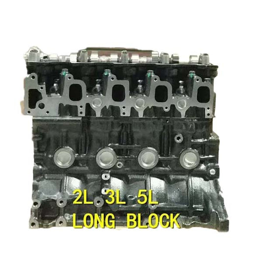2L 2L-T 2L-TE 2L-THE bare engine long block for Toyota Hiace Hilux Dyna Land cruiser Crown with 2.4L