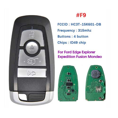 5929506 64R8150 HS7Z-15K601-A, Télécommande intelligente Ford Explorer 2021