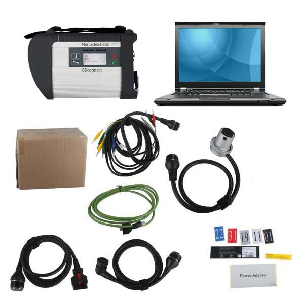 V2024- MB SD Connect C4 C5 Star Diagnosis Plus Lenovo T420 Laptop With Vediamo and DTS Engineering Software