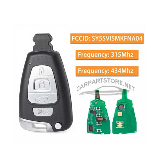 95440-3J600 95440-3J500 954403J600 Hyundai Veracruz  Smart Key 4Buttons 315MHz SY5AVISMKFNA04