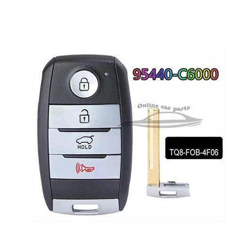 95440-C6000 95440C6000 KIA Sorento Smart Remote Key 4 Buttons 433MHz ID47