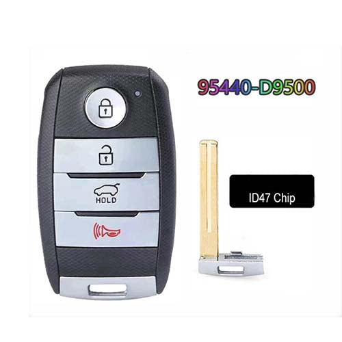 95440-D9500 95440D9500 Kia Sportage 2018-2020 Smart Remote Key 433MHz 4 Buttons