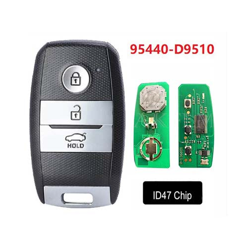 95440-D9510  95440D9510 KIA Sportage 2019 Smart Remote Key 3 Buttons 433MHz ID47