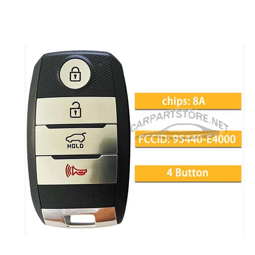 95440-E4000 95440E4000 KIA Soul 2014-2017 Smart Key Remote 433MHz