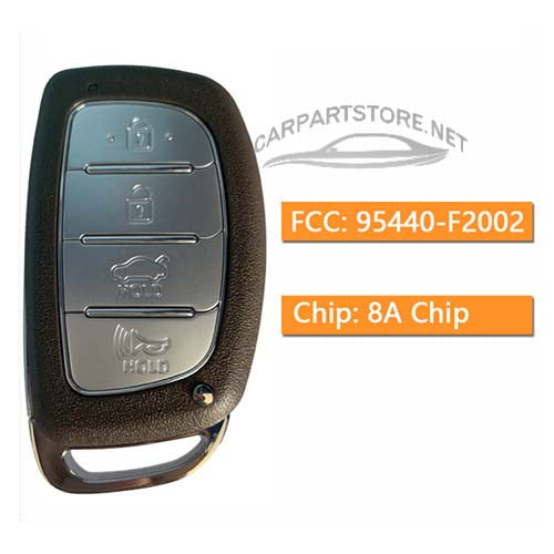 95440-F2002 95440F2002 Hyundai Elantra Smart Key 4Buttons CQOFD00120