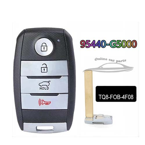 95440-G5000 95440G5000 KIA Niro 2016-2019 Clé à distance intelligente 433 MHz 4 boutons 47 puces