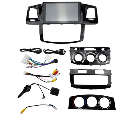 Car Radio media GPS Navigation dvd player with WIFI BT for toyota fortuner hilux Vigo Android