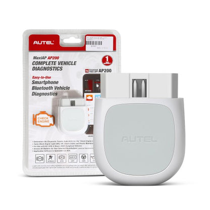 Autel MaxiAP AP200 Lecteur de code Bluetooth OBD2 avec diagnostics complets du système Service AutoVIN TPMS IMMO pour les bricoleurs Édition simplifiée de MK808