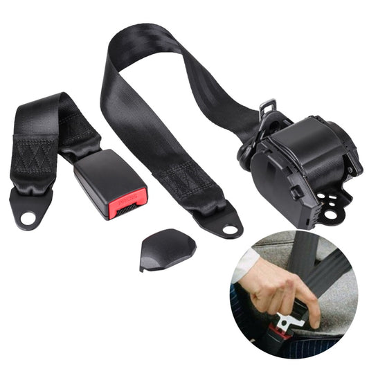 2Sets Universal Auto Car Seat Belt 3 Point Automatic Belt Safety ELR Belt Car Seat Belt Clip Extender Seatbelt