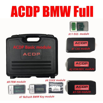 [Module de package BMW 1 2 3 7] Yanhua Mini ACDP BMW CAS1-CAS4 + FEM/BDC ISN lire la programmation FRM gratuite