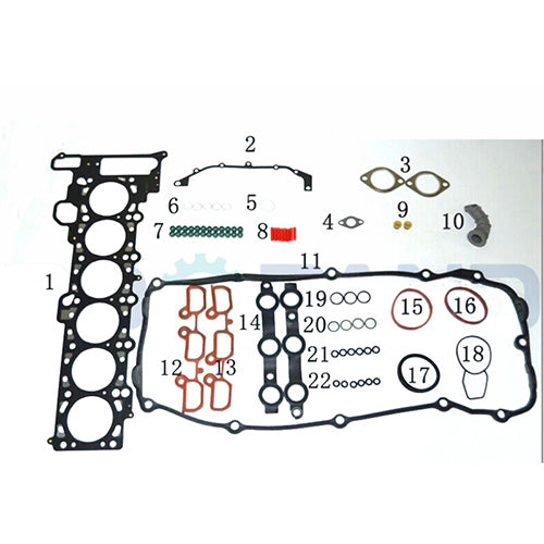 M54B22 Engine Overhaul Rebuilding Gasket Kit Upper and Lower For BMW