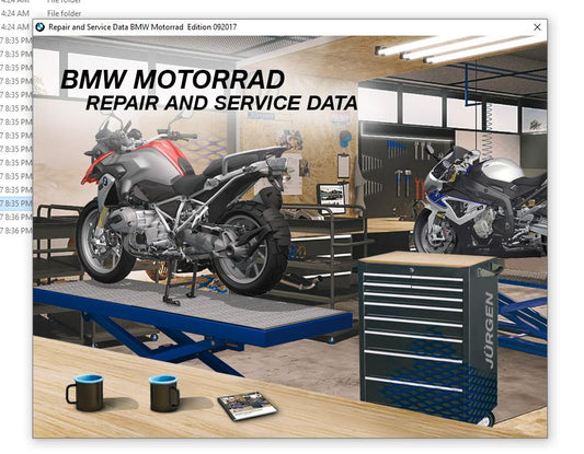 Données de réparation et d'entretien BMW Motorrad (RSD) [09.2017]