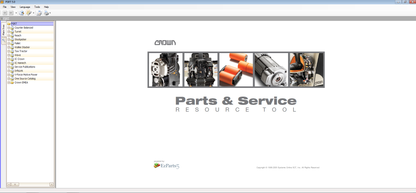 Crown Forklift Parts and Service Resource Tool V5 2021 EPC Parts Catalog