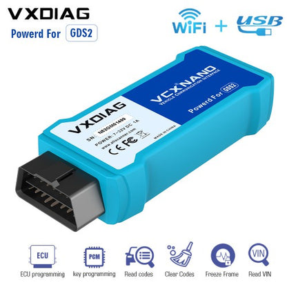 VXDIAG VCX NANO for GM OPEL GDS2 V2021.4 Tech2WIN 16.02.24 Diagnostic Tool Wifi Version